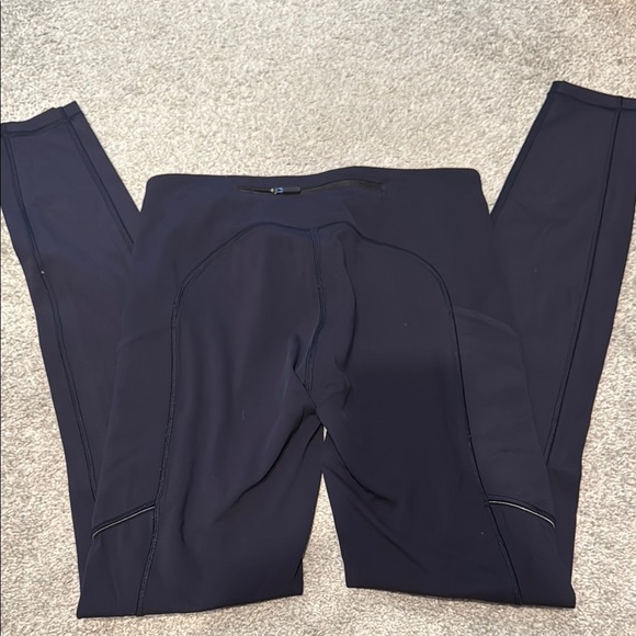 Lululemon navy blue full length leggings - Picture 2 of 6